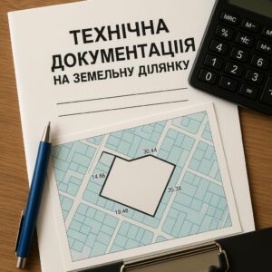 Технічна документація на земельну ділянку